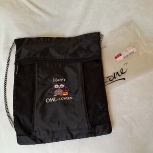 Thirty One Owl-loween Spirit Cinch Sac NWT!